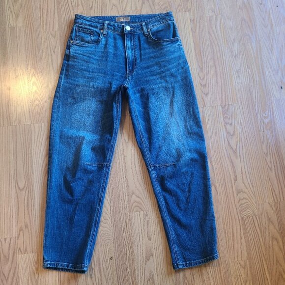KUT FROM THE KLOTH ASHLEY SLOUCHY BARREL JEANS ANKLE HIGH RISE DENIM sz 2 - Picture 2 of 7